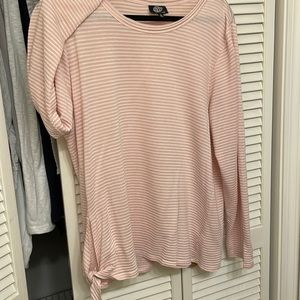Bobeau long sleeve top